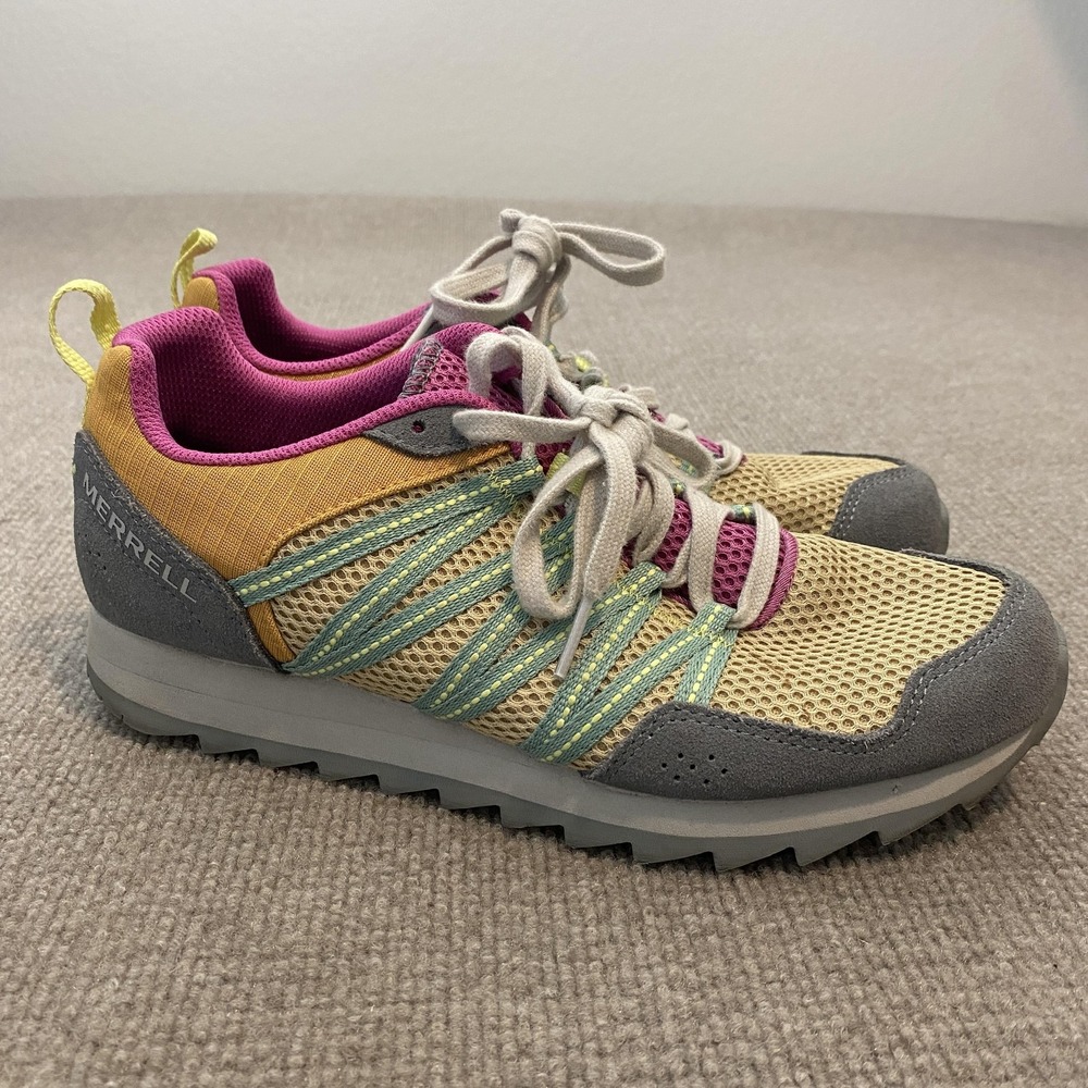 Merrell Shoes Trail Hiking Cushioned Sneakers J005418 Gorpcore Womens Size 9
